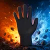 Black nylon 13-needle gloves, breathable, anti-slip and wear-resistant work protective gloves Specification image